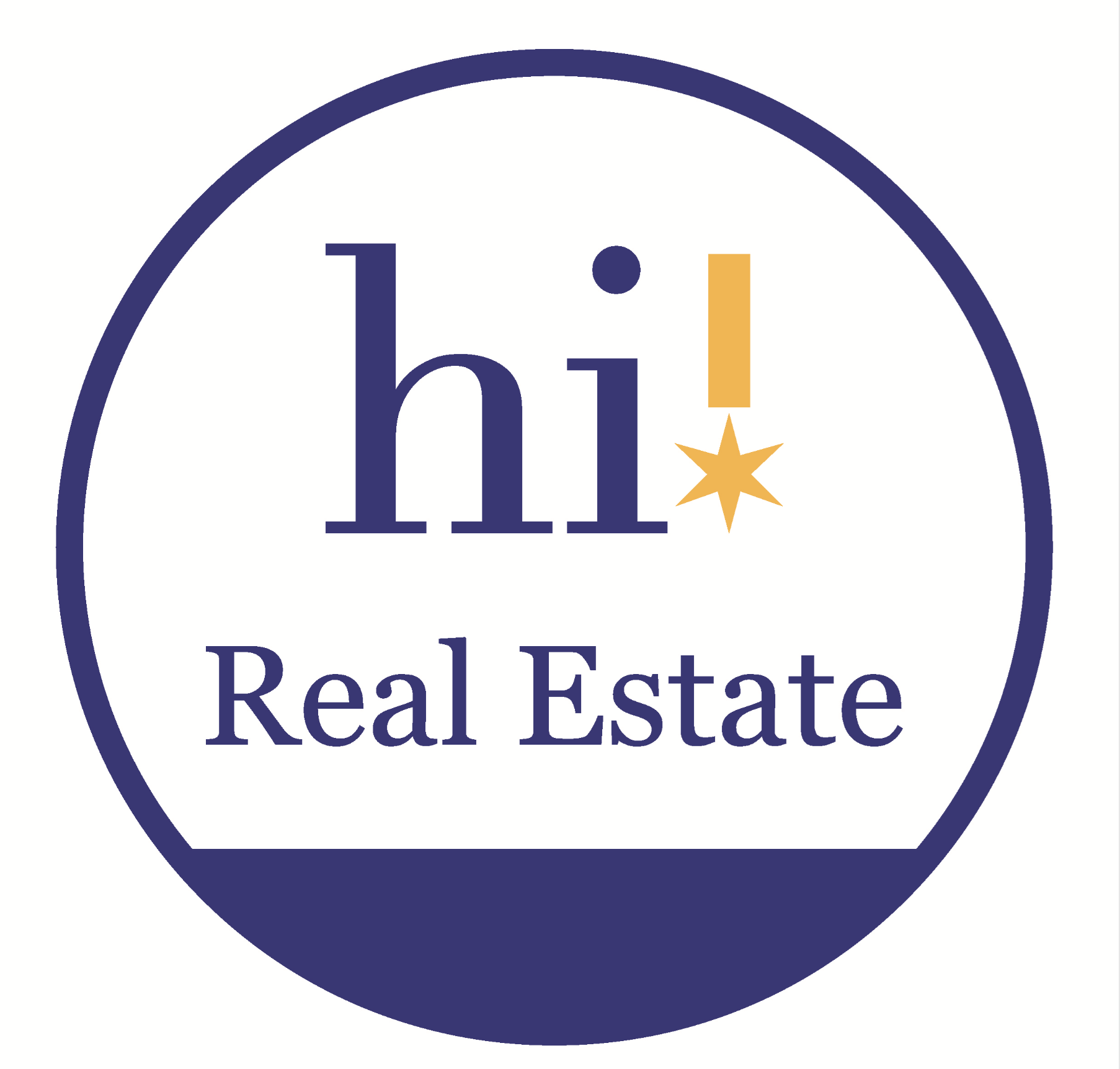 hi! Real Estate logo