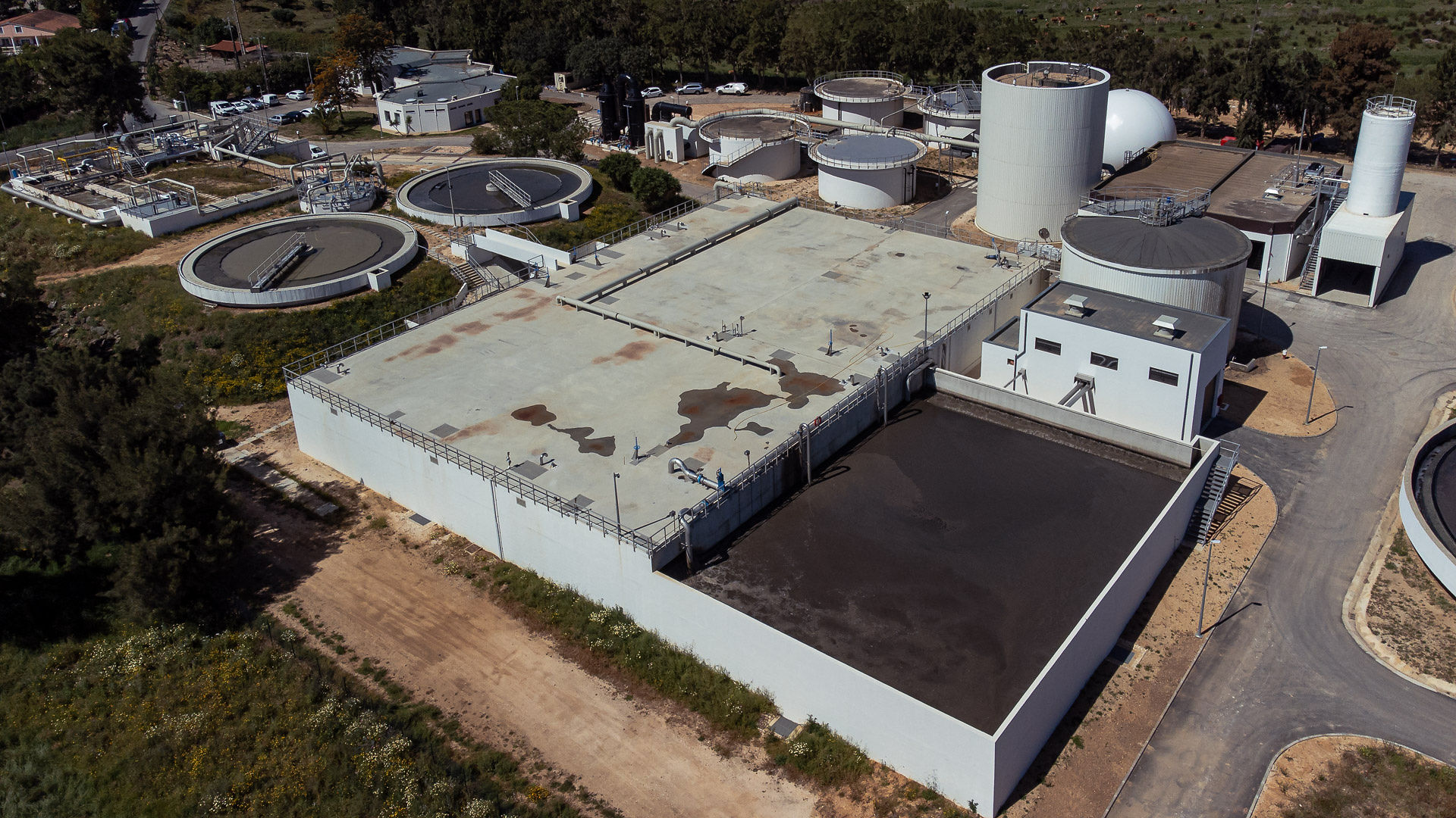 Foto Empreitada de Reabilitação da ETAR de Lagos por Conceção-Construção